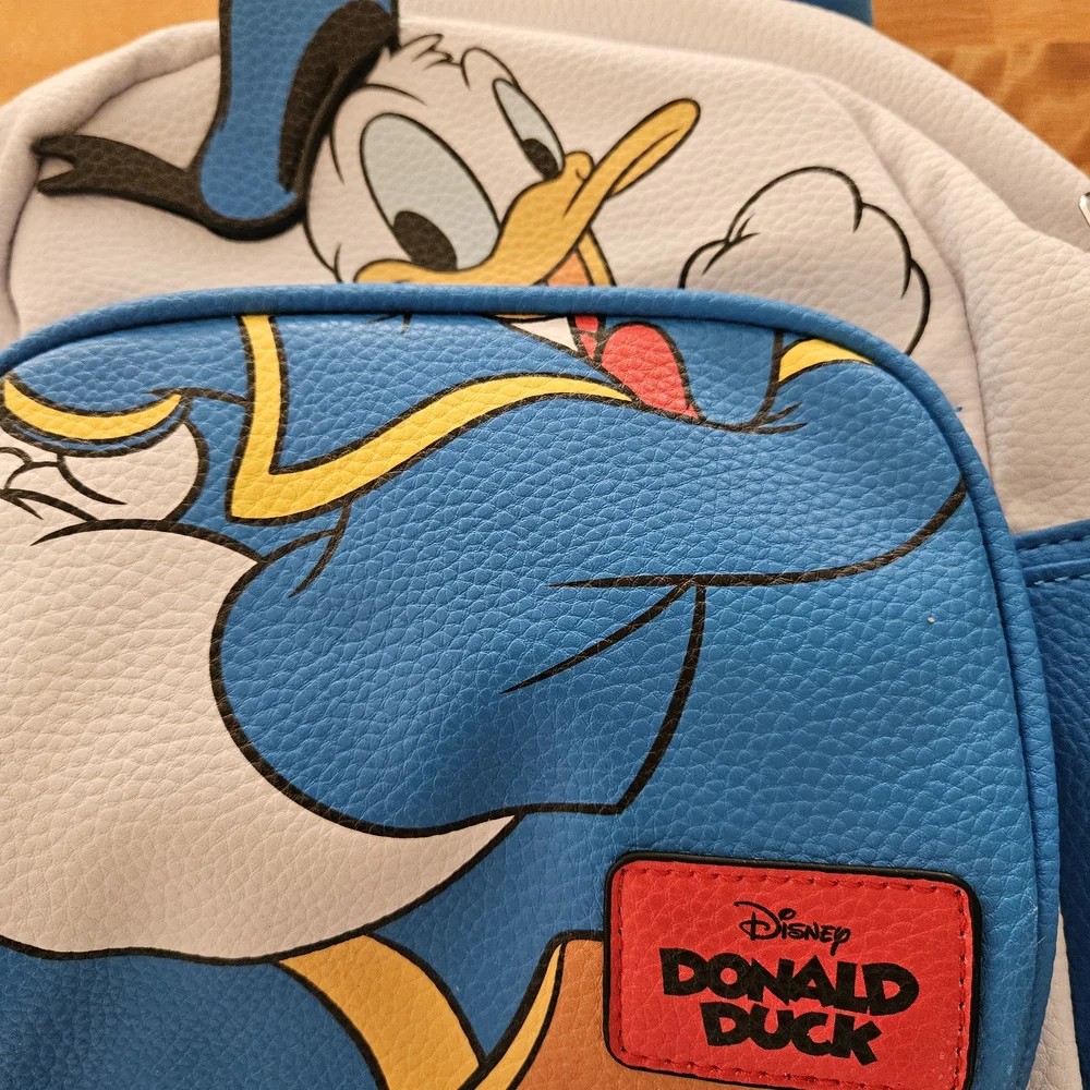 Donald Duck Mini Backpack - Blue & White - Picture 2 of 6